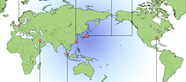 world map